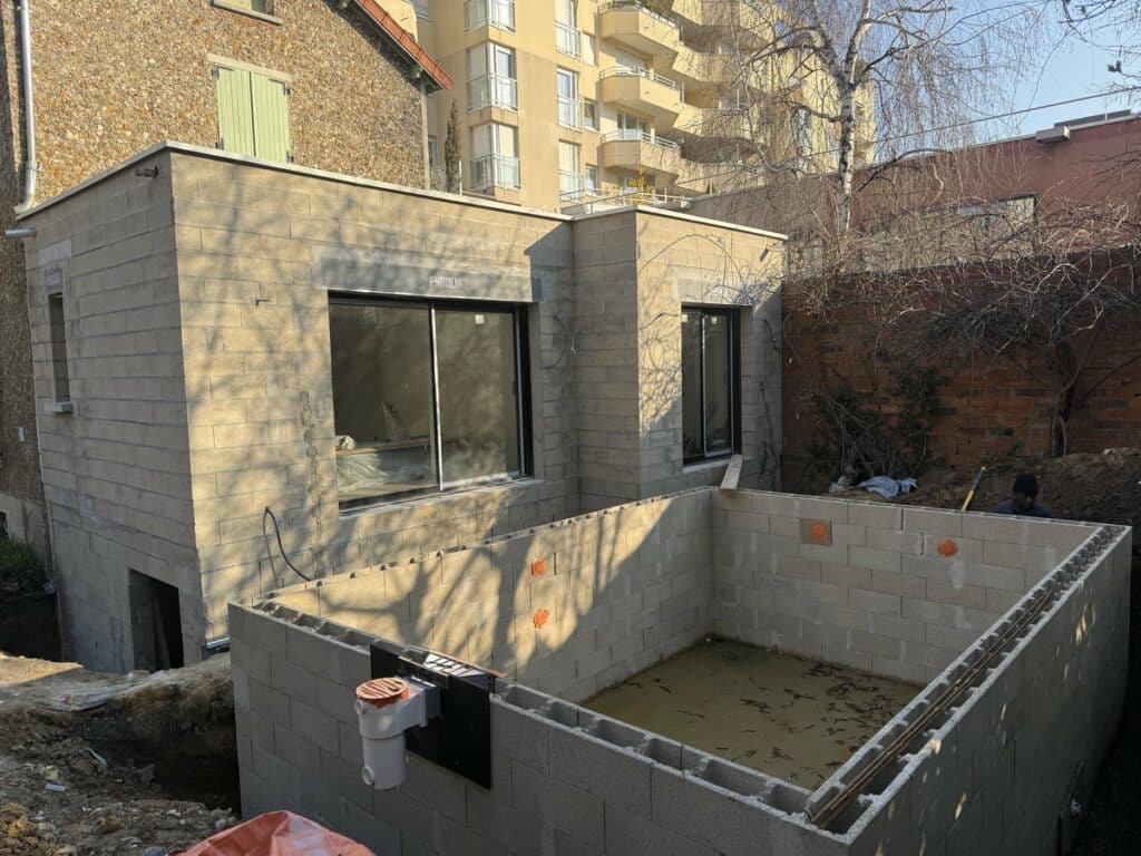 Extension + Piscine MAISON VANVES - IMG_0107